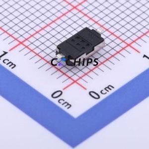 TS-KG07S-AT25F Tactile Switch SMD Switch Single Pole Single Throw Rectangle Button 2.5N Vertical Mount - Product Image 2