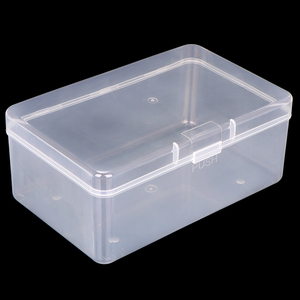 SUNSHING Plastic Cosmetic Cotton Pad Container Nail Wipes Dispenser <b>Box</b> Disposable Face Towel Case Clear Cotton Tissue Holder - Product Image 4