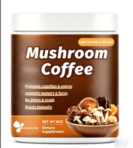 Custom Private Lable And Focus Mushroom Nutrition Powder Mushroom Extract Powder For Support Memory And Improve immunity - Product Image 1