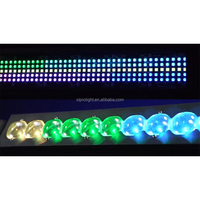 Fullcolor 12*8W RGBW 4in1 LED faisceau de rideau barre mobile lumière DMX512 avec effet de chasse pour DJ Concert événement spectacle éclairage de scène