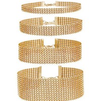 Collier ras du cou tendance de luxe avec chaîne serpent en alliage de zinc, bijoux pour femmes de style européen et américain pour anniversaire