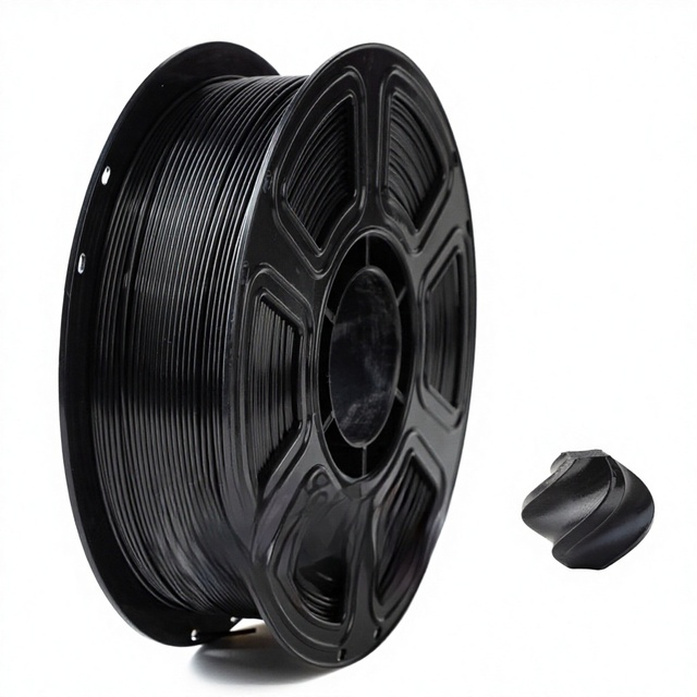 Silk Black AS03 3D Printing Filament PLA 1.75mm Pure Material 1kg Brand Alternative Farm Exclusive Bamboo Printing
