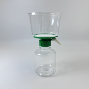 مصدق من ISO بمصدر ايزو ، من حيث حجم المسام ، مختبر PVDF ، مرشح vacu علوي للاستعمال مرة واحدة - Product Image 6