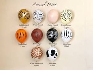 12inch <strong>Jungle</strong> <strong>Theme</strong> <strong>Party</strong> Balloons <strong>Jungle</strong> Safari Animal Print Globo Green Latex Balloon for Baby Shower Kids Birthday Decoration - Product Image 3