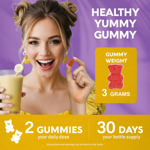 Gomitas Probióticas con Sabor a Bayas Naturales, Fórmula de Marca Privada OEM ODM, 10B CFU, para Mujeres, Apoyo Digestivo e Inmunológico - Product Image 3