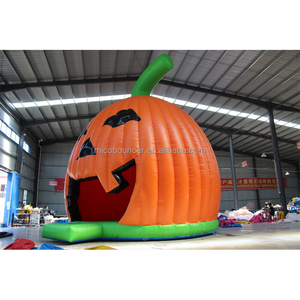 Château gonflable géant sur le thème de la citrouille d'Halloween, château de saut pour les événements festifs - Product Image 4