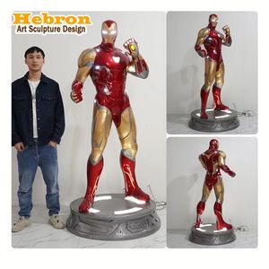 Sculpture en fibre de verre personnalisée de soldat blanc, grande sculpture extérieure en fibre de verre - Product Image 1