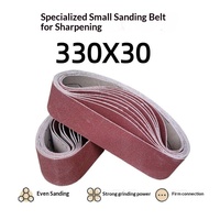 Abrasive Belt Sander Wood Metal Sanding Polishing Knife-Sharpening Tool Continuous-Loop Small Belt Sander