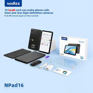 แท็บเล็ตคุณภาพสูง Npad 16 ระบบ Android 14 รองรับซิม+WiFi ขนาด 10.1 นิ้ว หน่วยความจำ 16GB+1TB Octa Core พร้อมปากกา คีย์บอร์ด และเมาส์ สำหรับการศึกษาและธุรกิจ - Product Image 4