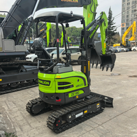 Promotion : Excavatrice sur chenilles Zoomlion ZE18G 1870 kg avec moteur et pompe pour travaux de génie hydrotechnique et de démolition