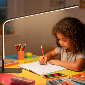 Modern LED Desk <strong>Lamp</strong> Premium Eye-Caring <strong>Reading</strong> <strong>Lamp</strong> in Nordic Minimalist Style for Study Desk and Bedroom Decor - Product Image 4