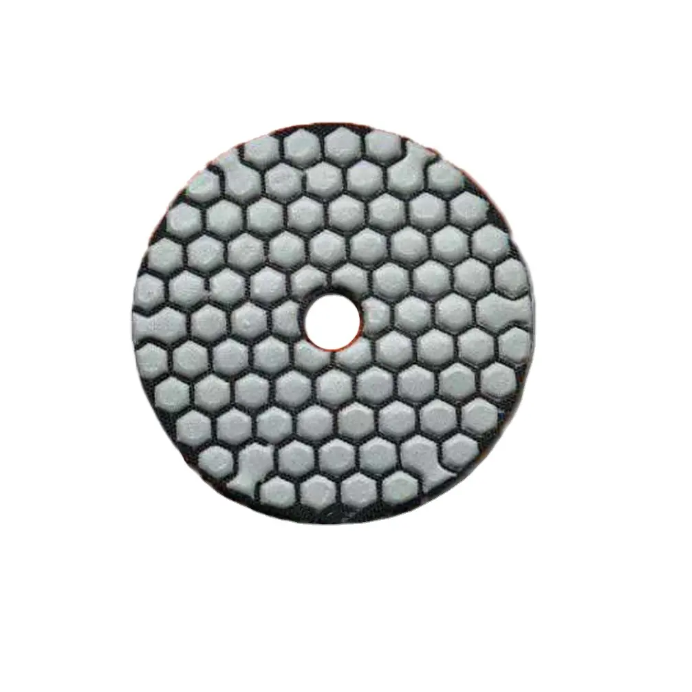 7pcs/set 3" 80MM Resin Bond Diamond Dry Polishing Pads Flexible Grinding disc marble Sanding disc for granite tile