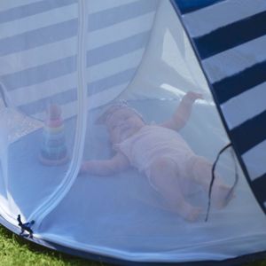 Summer 50 + UPF Protection UV Quick <span class=keywords><strong>Pop</strong></span> <span class=keywords><strong>Up</strong></span> Pliable Sun Shade Shelter Mini Kids Beach Tent For Babies with Window Mosquito Net - Product Image 5