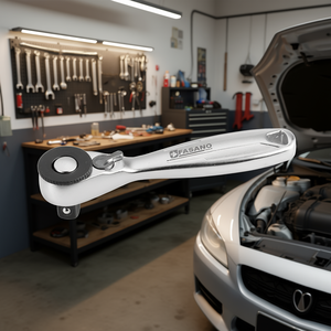 Llave de Trinquete Fasano de 1/4 de Pulgada, Herramienta de Reparación Automotriz Métrica - Product Image 3