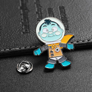 En gros Épinglette Personnalisé <span class=keywords><strong>2d</strong></span> 3D Argent Doux Émail Badges En Métal En Alliage De Zinc Mignon Dessin Animé Anime Épingles En Émail avec Carte D'emballage - Product Image 6