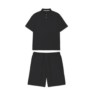 <span class=keywords><strong>Polo</strong></span> estiva da uomo in cotone con T-Shirt grafica con Logo personalizzato e Shorts-abbigliamento uomo personalizzabile - Product Image 3