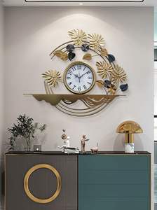 <span class=keywords><strong>นาฬิกา</strong></span><span class=keywords><strong>แขวน</strong></span>ผนังเงียบสงบสไตล์ฮ<span class=keywords><strong>วง</strong></span><span class=keywords><strong>จุ้ย</strong></span> ของตกแต่งผนังสร้างสรรค์สำหรับบ้านและโรงแรม <span class=keywords><strong>นาฬิกา</strong></span>โลหะเหล็กสไตล์โมเดิร์น - Product Image 4