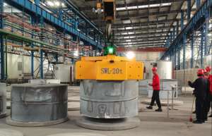 אנרגיה יעילה גבוהה חיסכון אלקטרו קבוע פלדה מותאם אישית סליל הרמה electromagnet - Product Image 4