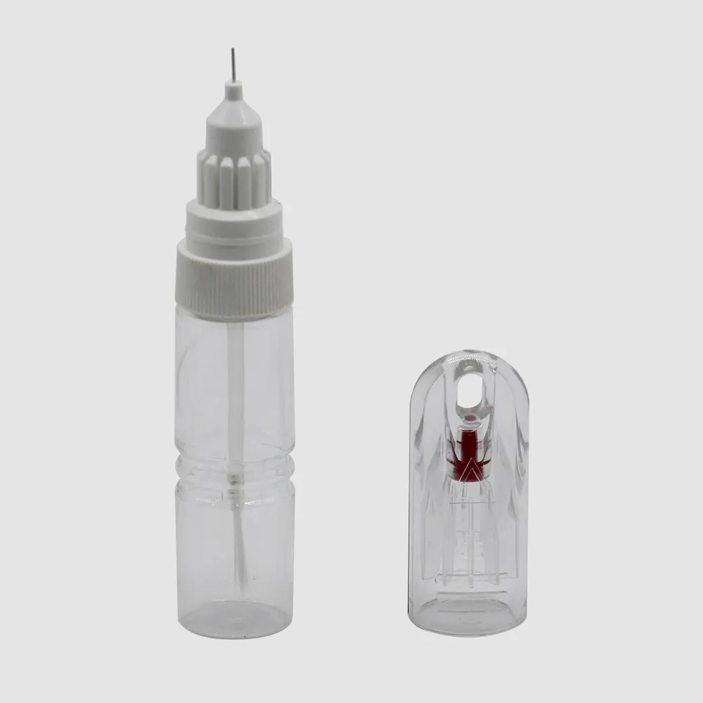2 In 1 20ml Paint Bottle Empty Touch Up Paint Pen For Cars Car Body Scratch Repair Pen