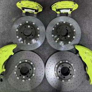 Kit de Caliper de Freno Grande de 10 Piezas Color Amarillo para Porsche 718 <span class=keywords><strong>2.0</strong></span> Cayman 2018 <span class=keywords><strong>en</strong></span> Rines de 20-22 Pulgadas, BMW M5 F90 M3 G80, Audi RS4 RS6 - Product Image 2