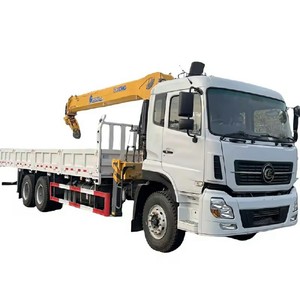 รถบรรทุกติดเครนจีน Dongfeng 6*4 บรรทุกได้ 12 ตัน พร้อมเครนแขนตรง 5 ท่อน - Product Image 5