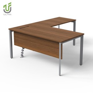 Set Scrivania Direzionale IULTRA per Segretari, 2 Scrivanie con Spazio di Archiviazione, Arredamento Ufficio Moderno e Lussuoso, Facile Montaggio ed Ecologico - Product Image 3