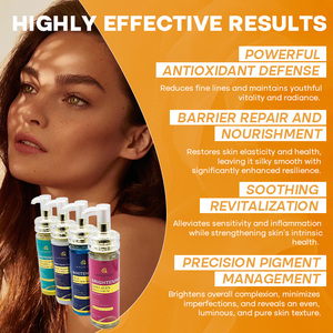 Sérum Visage Éclaircissant et Unifiant au Vitamine C & E, <span class=keywords><strong>Acide</strong></span> Tranexamique, Naturel et Bio, Réducteur de Pores, Marque Blanche - Product Image 5