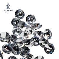 AAAAA usine directe haute lâche synthétique 8mm 5A pierre de zircone cubique blanc CZ RS forme décorations de cadeau de noël Offre Spéciale