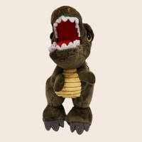 Dessin animé animaux dinosaures jouets en peluche petit dinosaure poupée cartable pendentif tyrannosaure Rex porte-clés dinosaure jouet pour enfants