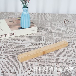 Caja de Almacenamiento para Palillos de Bambú Estilo Japonés, Organizador de Cubiertos Portátil de Madera de Nogal, Rectangular, para Viajes y Uso Doméstico - Product Image 3