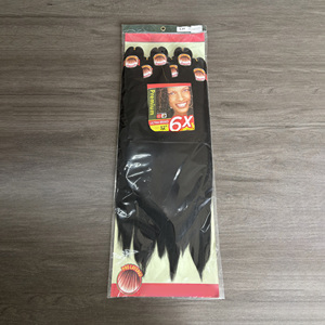 Extensions de tresses synthétiques 6X pré-étirées en gros, style Yaki <span class=keywords><strong>africain</strong></span>, pour tressage facile - Product Image 5