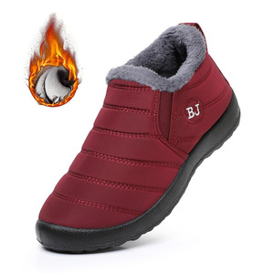<span class=keywords><strong>Botas</strong></span> <span class=keywords><strong>de</strong></span> Nieve Unisex <span class=keywords><strong>de</strong></span> Invierno, Forro <span class=keywords><strong>de</strong></span> Cuero Genuino, Parte Superior <span class=keywords><strong>de</strong></span> Piel <span class=keywords><strong>de</strong></span> Oveja, Botines Impermeables Antideslizantes, Zapatillas Casuales Negras y Grises - Product Image 3