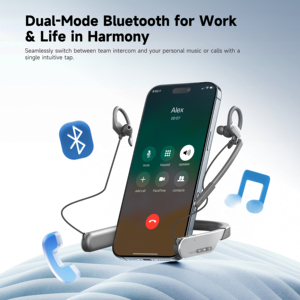 Sistema <span class=keywords><strong>de</strong></span> Auriculares Inalámbricos Full-Duplex Synco Xtalk S1 S2 S5 2.4G con Cancelación <span class=keywords><strong>de</strong></span> Ruido <span class=keywords><strong>de</strong></span> Doble Micrófono y Transmisión <span class=keywords><strong>de</strong></span> 250m - Product Image 2