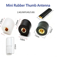 Antenne WiFi omnidirectionnelle verticale 3dBi 50 Ohm à faible VSWR 700-2700 MHz 2.4G 5.8G SMA Mâle/Femelle pour routeur, module, DTU, UAV
