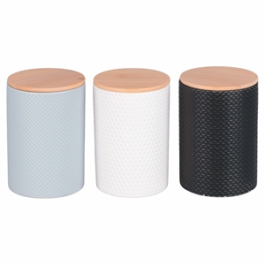 Set di 3 barattoli rotondi - Product Image 1