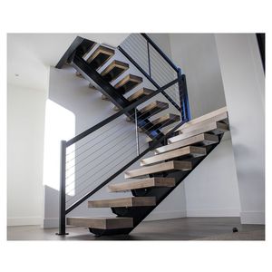 <span class=keywords><strong>Escalier</strong></span> Prima en matériaux mixtes <span class=keywords><strong>bois</strong></span>, verre, pierre, <span class=keywords><strong>métal</strong></span> : créez des escaliers au design unique et combiné - Product Image 6