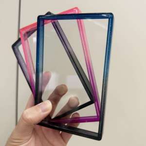 Protection antichoc en TPU dégradé 41 couleurs, avec support arrière en acrylique transparent pour les slabs de cartes PSA - Product Image 1