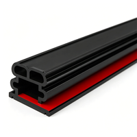 XLcarseal011 Joint de porte de voiture structurel multi-chambres en EPDM avec support adhésif, insonorisation, étanchéité, services de découpe et de soudage