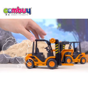 ชุดรถยกของเล่นขนาดเล็กแรงเสียดทานสำหรับเด็กรถบรรทุกทางวิศวกรรมแบบจำลอง - Product Image 6