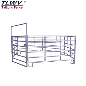 Paneles de caballo de 12 pies de tamaño grande personalizado nuevo panel de caballo barato establos de caballos paneles de ganado - Product Image 6