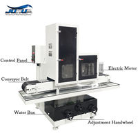 Machine de ponçage, polissage et ébavurage de tôles métalliques avec moteur de 5,5 kW pour la quincaillerie de cuisine et de salle de bain