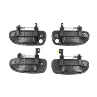 Poignées de porte intérieures et extérieures de voiture Q 82620-22010 82610-22010 82650-25000 82660-25000 pour Hyundai Accent 1995-1999 ATOS 1997-2005