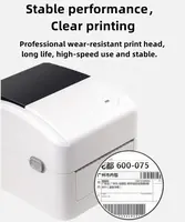 כתובת תווית מדפסת 110mm תרמית תווית מדפסת 4x6 חינם תווית מדפסת