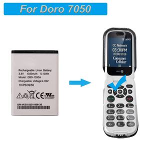<span class=keywords><strong>Batterie</strong></span> 3.8V 1350mAh neuve 0 cycle DBS-1350A pour <span class=keywords><strong>Doro</strong></span> 7050 7030 7031 DBX-1350A - Product Image 3