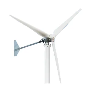 Generator turbin angin horizontal, 10kW 20kW 50KW 3 pisau, turbin angin sistem pembangkit listrik angin di pakistan