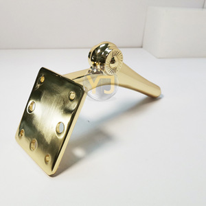 Furniture <b>Legs</b> Gold Aluminum Alloy 150MM 170MM 180MM European Style Cabinet Heavy Duty - Product Image 2