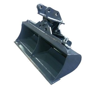 Vente directe Kubota Mini seau inclinable 0.4cbm Roto seau de nettoyage hydraulique pour pelle - Product Image 1