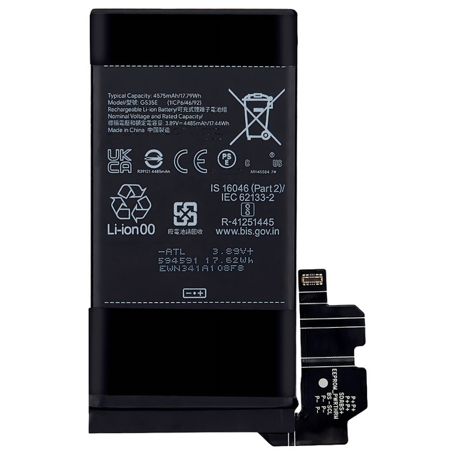 REAL CAP Replacement Battery GS35E for Google Pixel 8 Cell Phone Pixel8 Mobile Smart Phone Lithium Polymer Batteries Factory OEM