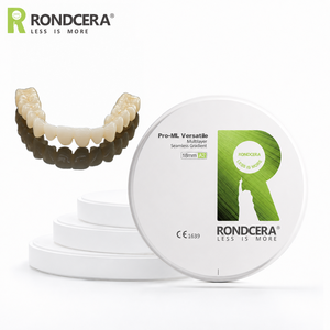 Bloc de zircone polyvalent Rondcera pour laboratoire dentaire – Matériau de relocalisation mondiale de haute qualité, approvisionnement constant et fiable - Product Image 1