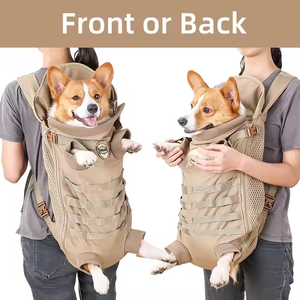 Wholesale Luxury Dog Backpack Comfortable and Breathable Portable <b>Pet</b> <b>Carrier</b> - Product Image 3